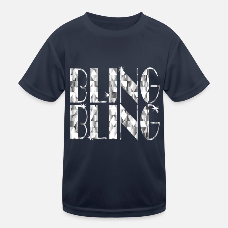 BLING BLING Kids Functional T-Shirt