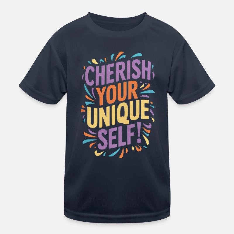 Chérissez votre message unique T-shirt sport Enfant