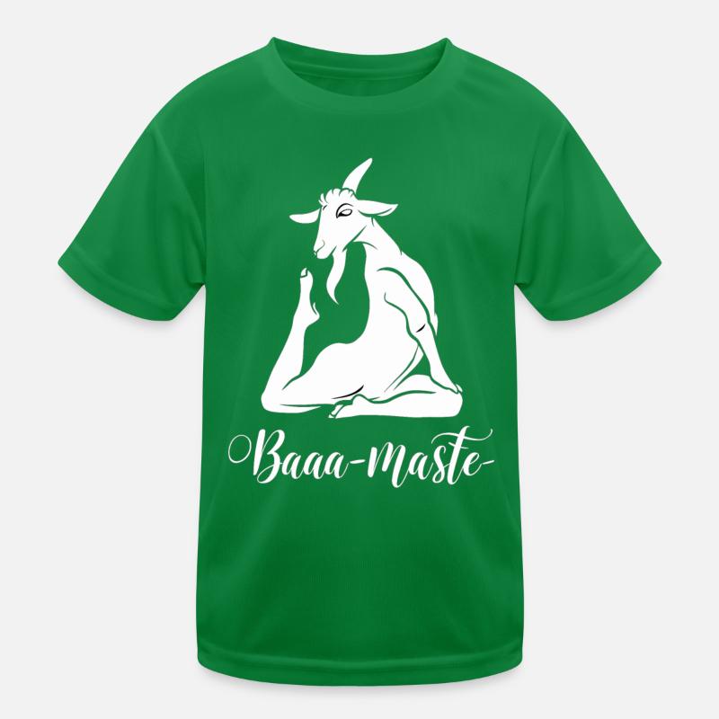 Baaa-Maste Yoga Chèvre Relaxation T-shirt sport Enfant