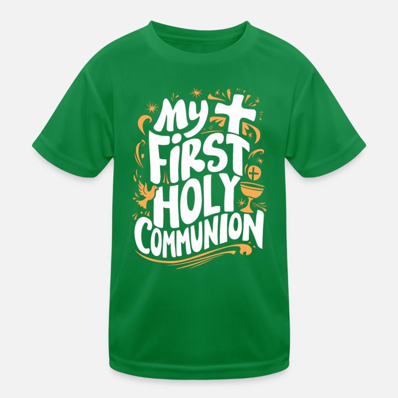 Ma première célébration de la Sainte Communion T-shirt sport Enfant