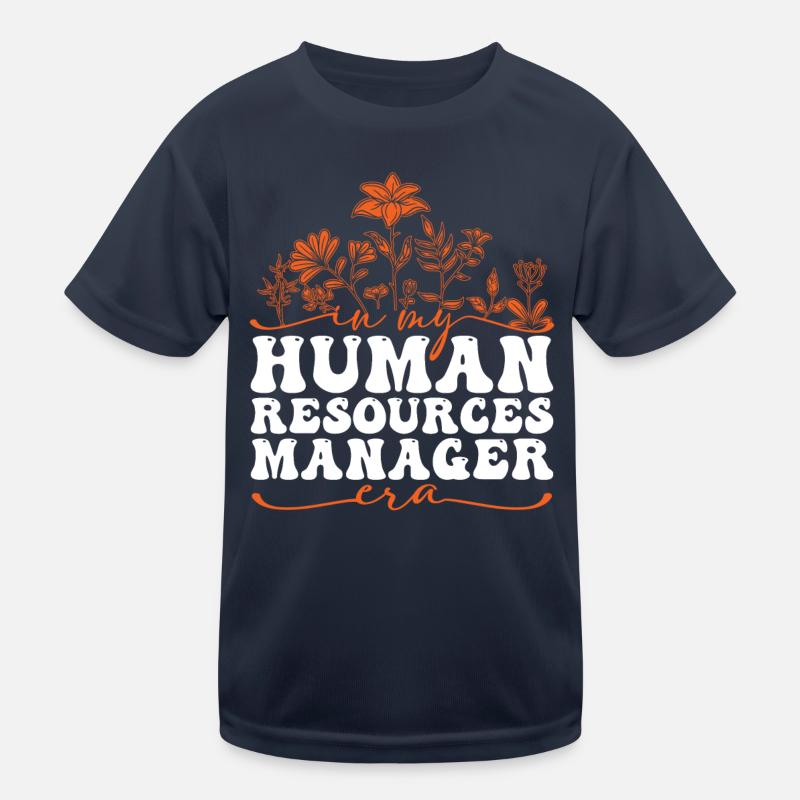 In My Human Resources Manager Era Kinder Funktions-T-Shirt