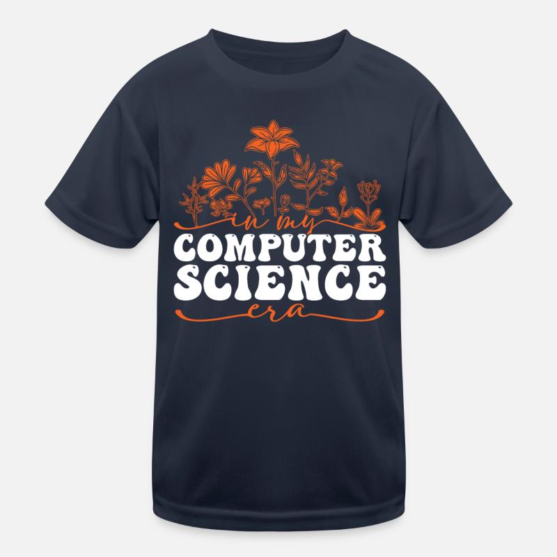 À l’ère de l’informatique avec des fleurs T-shirt sport Enfant