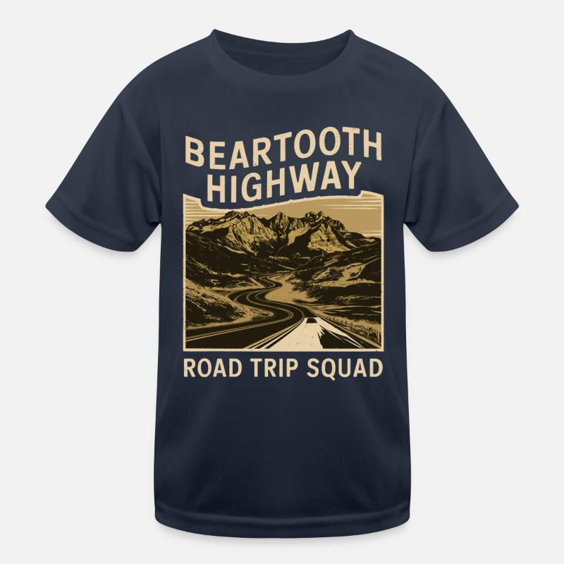Beartooth Highway Road Trip Squad Kinder Funktions-T-Shirt