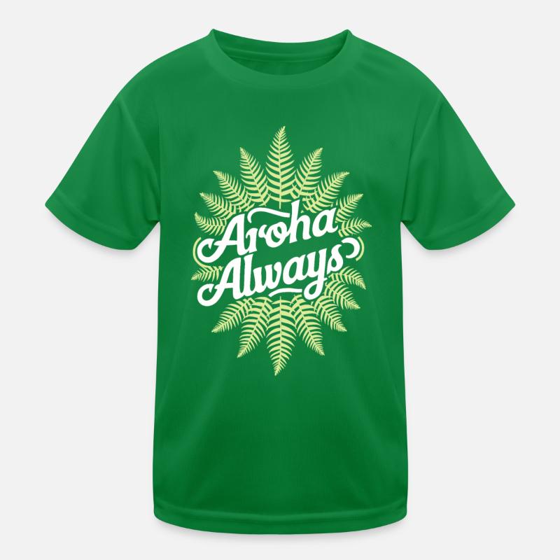 Aroha Always New Zeland Keepsakes Kids Functional T-Shirt