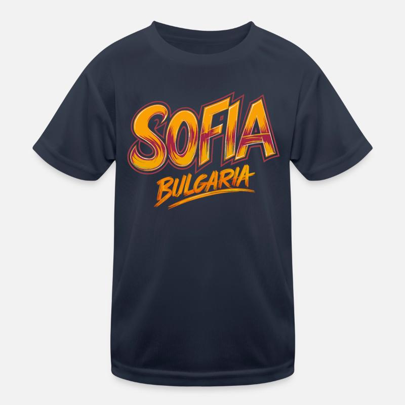Sofia Bulgarien Souvenir Kinder Funktions-T-Shirt