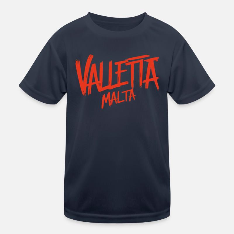 Souvenir de La Valette Malte T-shirt sport Enfant