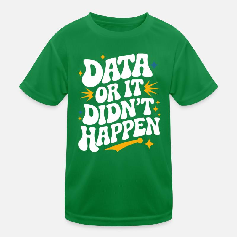 Data Analyst Data Scientist Data Engineer : T-shirt sport Enfant