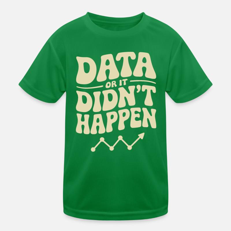 Daten Analyst Daten Wissenschaftler Daten Kinder Funktions-T-Shirt