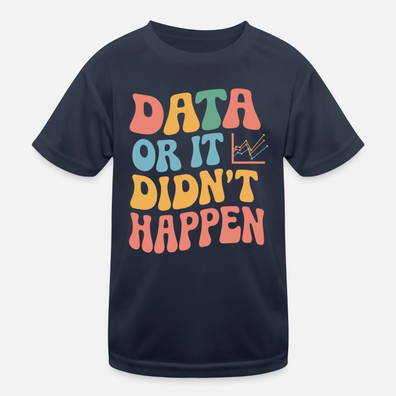 Data Analyst Data Scientist Data Engineer - T-shirt sport Enfant