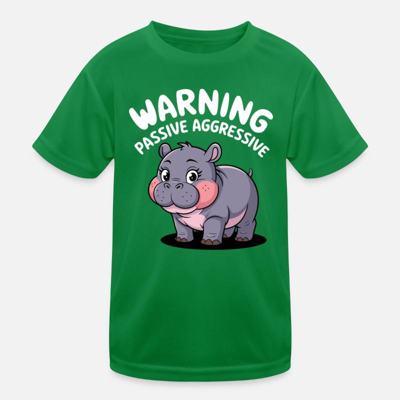 Moo Deng : Attention Passif Agressif T-shirt sport Enfant