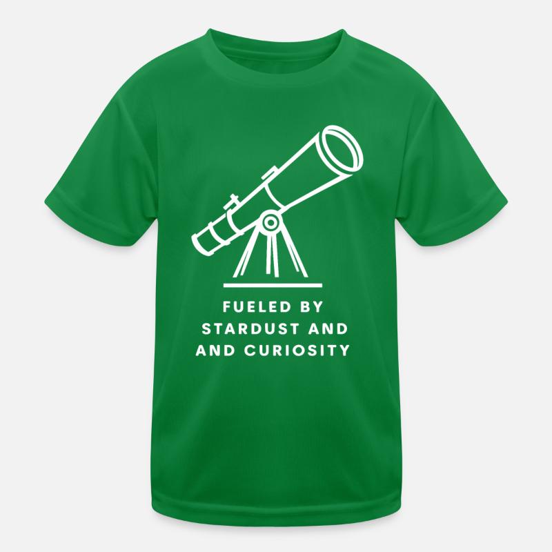 Driven by stardust and curiosity Kids Functional T-Shirt