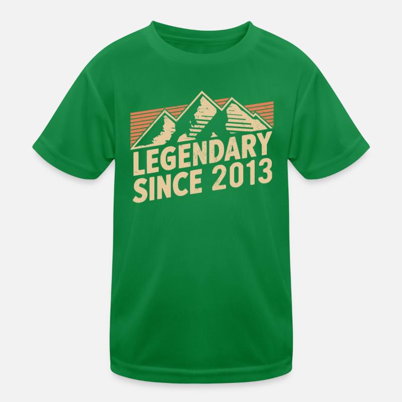 Legendär Seit 2013 Geburtstag Kinder Funktions-T-Shirt