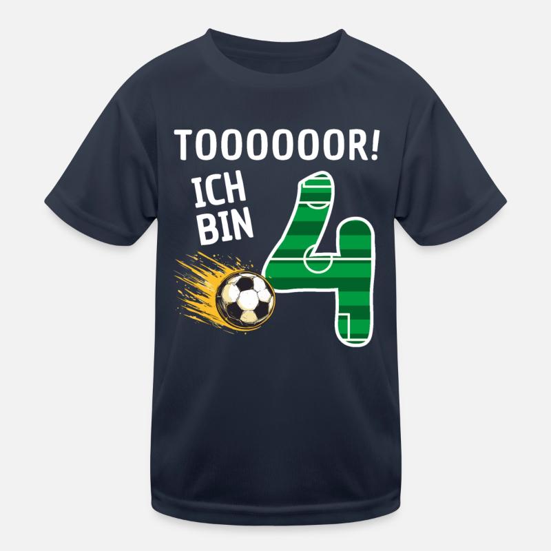 Tor Ich bin 4 Kinder Funktions-T-Shirt