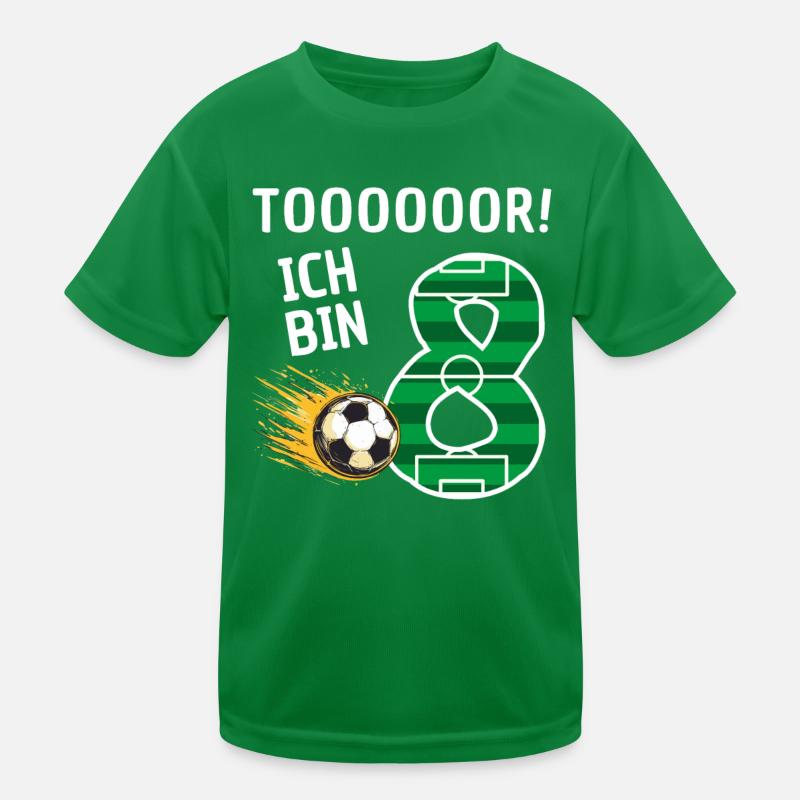 Tor Ich bin 8 Kinder Funktions-T-Shirt