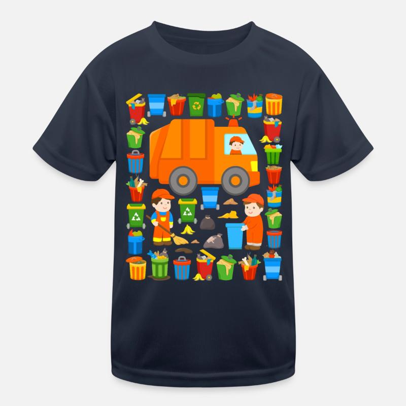 Garbage collection Kids Functional T-Shirt