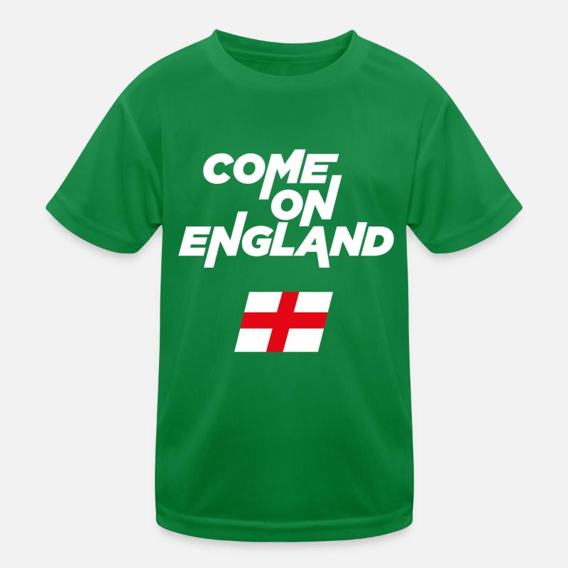 Come on England Kids Functional T-Shirt