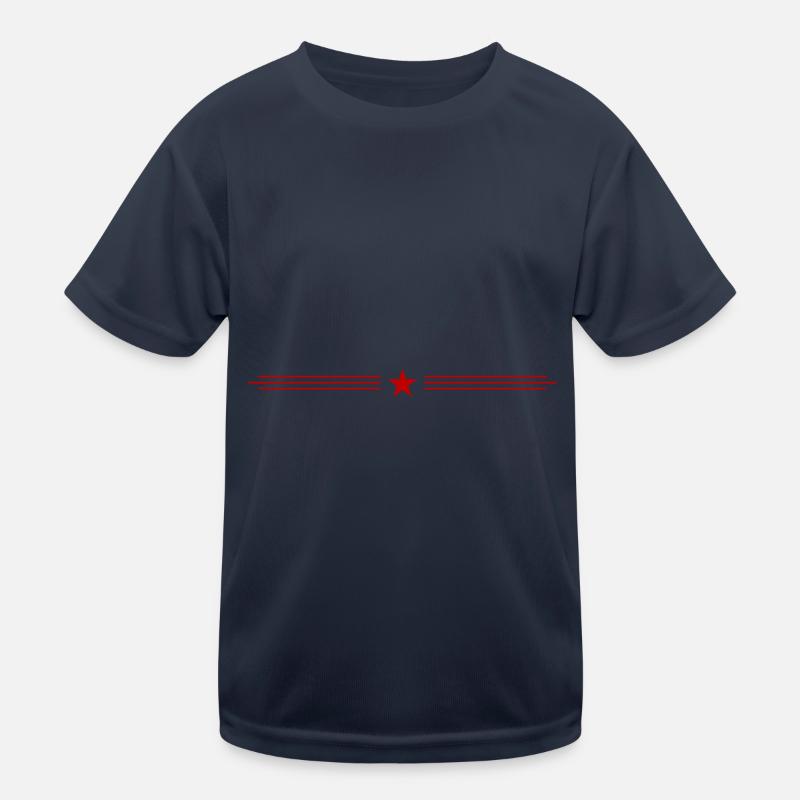 Star Dash Symbol Element Kids Functional T-Shirt