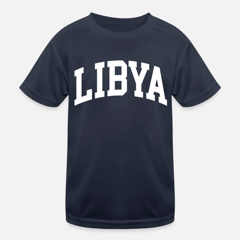 Libya Kids Functional T-Shirt