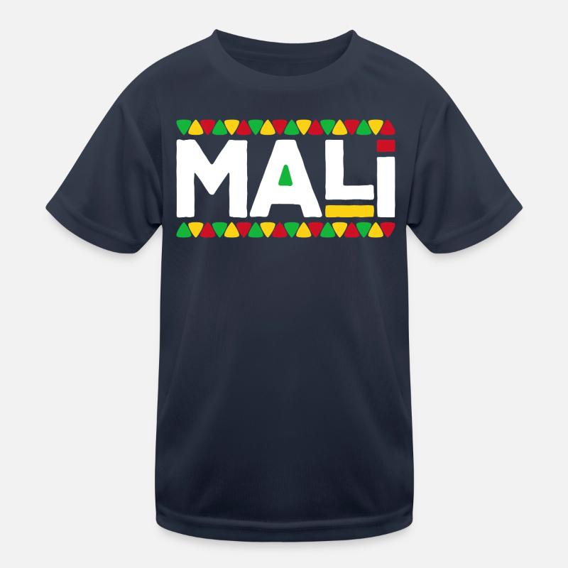 Malien Drapeau Mali T-shirt sport Enfant