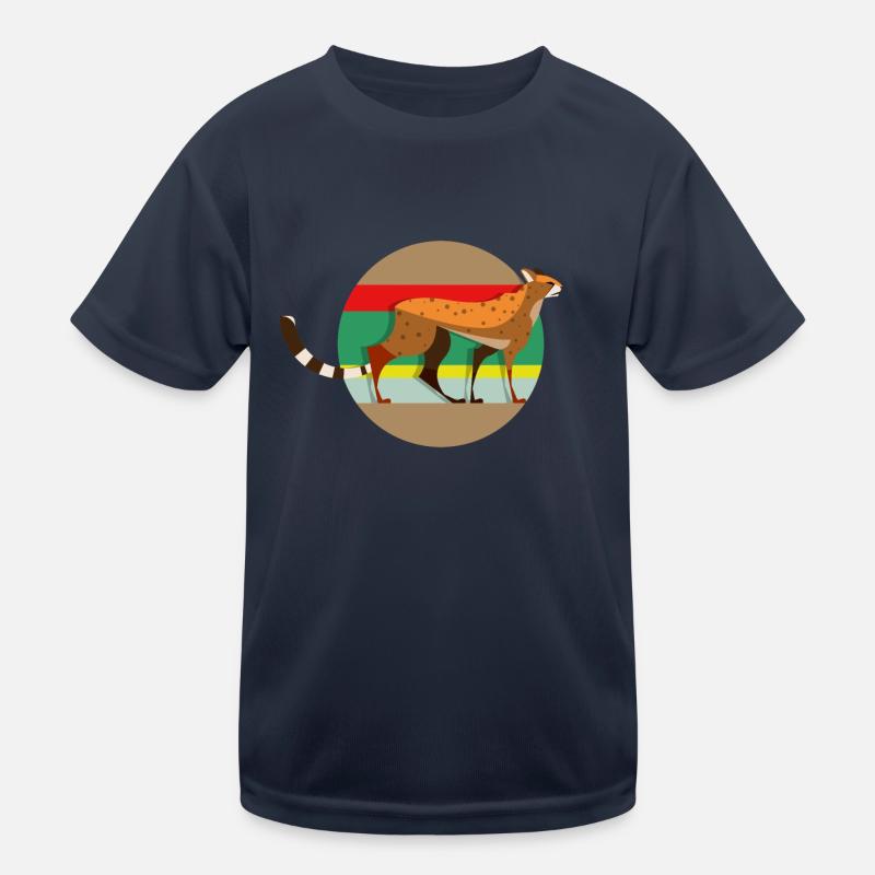 Gepard - Running Kinder Funktions-T-Shirt