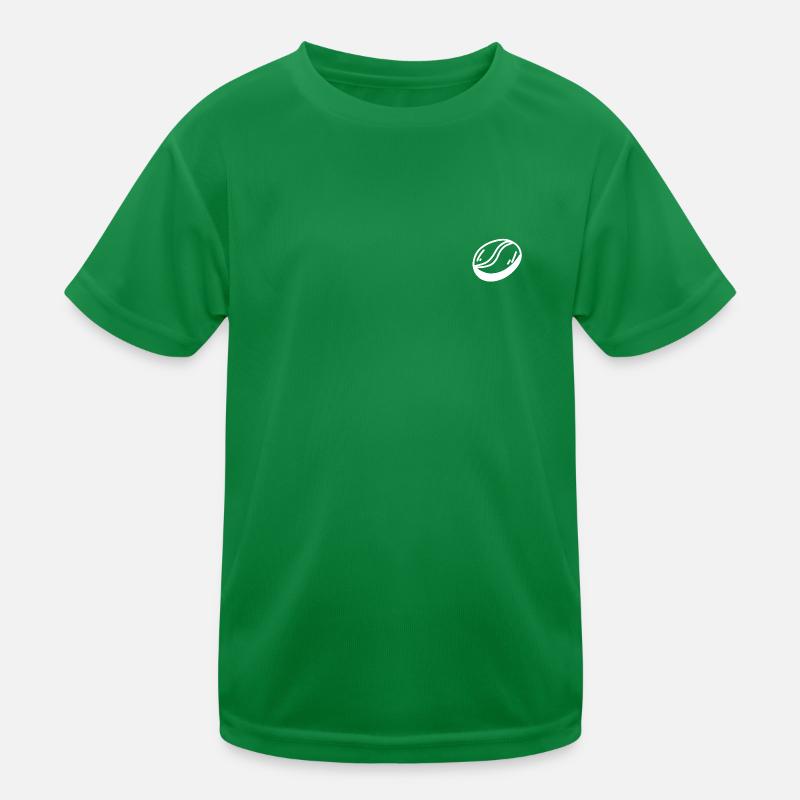 Kaffeebohne Kinder Funktions-T-Shirt