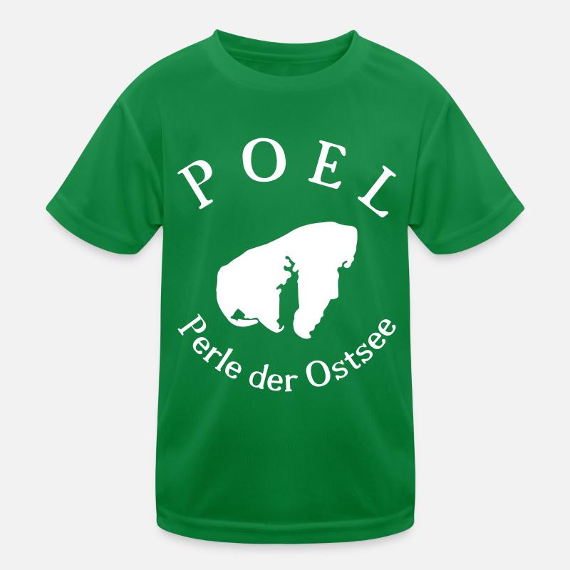 Poel Kinder Funktions-T-Shirt