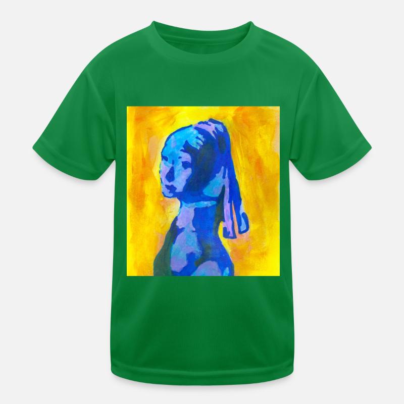 Milchmädchen Kinder Funktions-T-Shirt