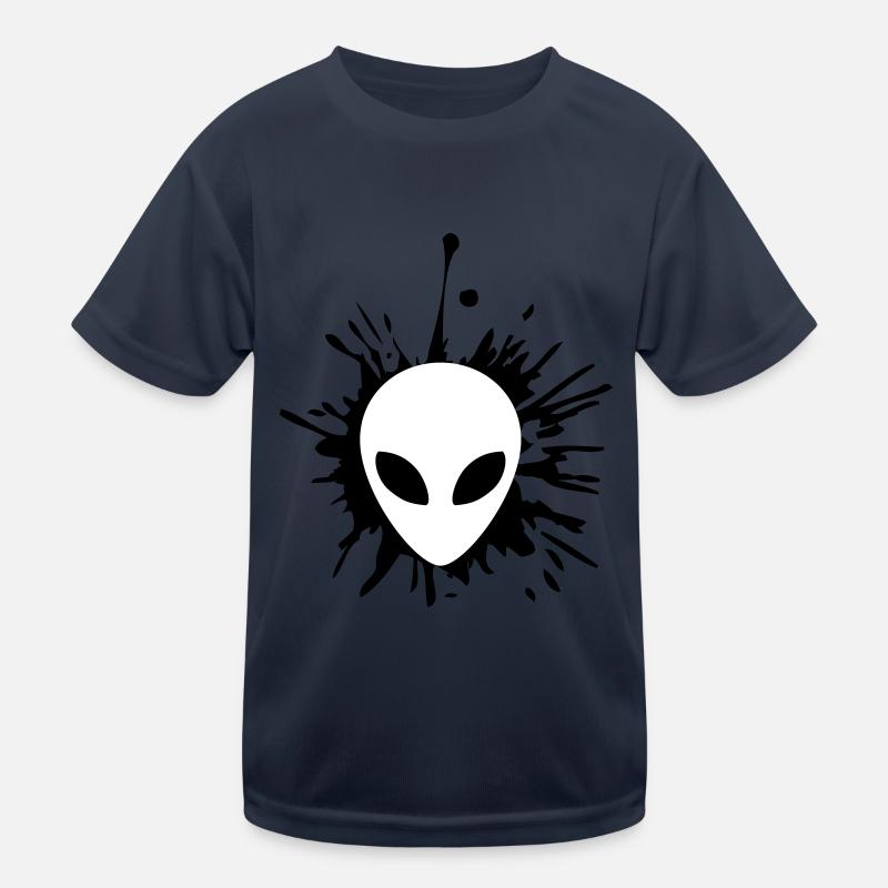 Alien blob of drops Kids Functional T-Shirt