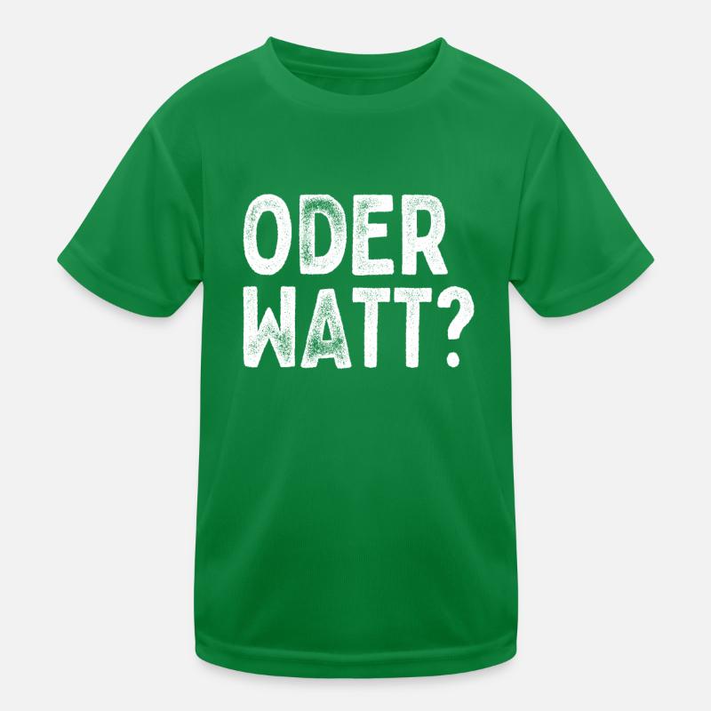 Oder Watt Hömma Ruhrgebiet Dortmund Essen Ruhrpott Kinder Funktions-T-Shirt