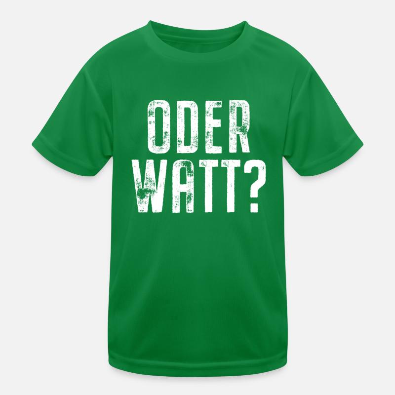 Oder Watt Hömma Ruhrgebiet Dortmund Essen Ruhrpott Kinder Funktions-T-Shirt