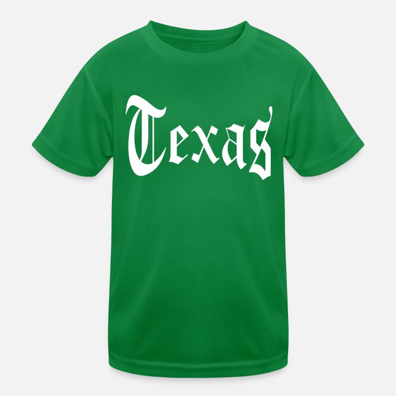 Texas Kinder Funktions-T-Shirt