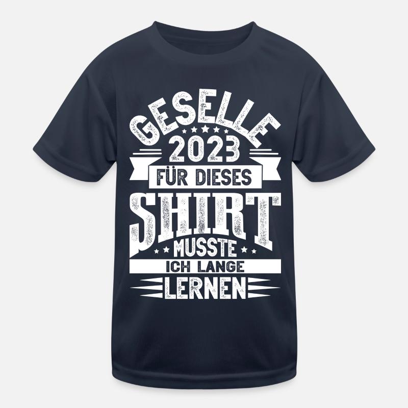 Geselle 2023 Gesellenprüfung Kinder Funktions-T-Shirt
