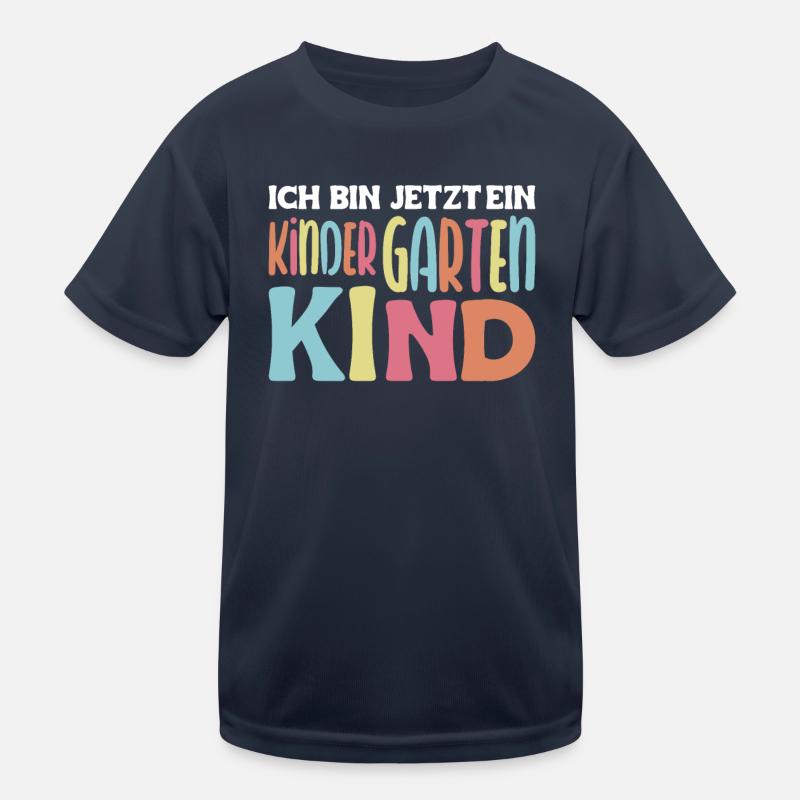 ich bin jetzt ein Kindergartenkind Kindergarten Kinder Funktions-T-Shirt
