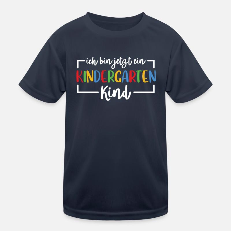 ich bin jetzt ein Kindergartenkind 2024 Kinder Funktions-T-Shirt