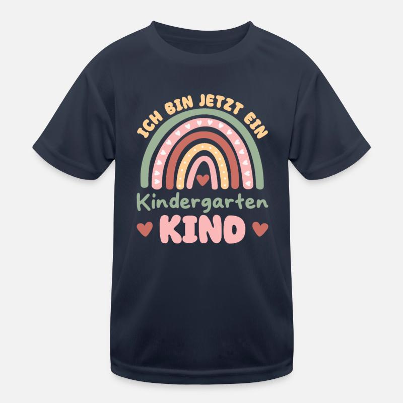 ich bin jetzt ein Kindergartenkind 2024 Kinder Funktions-T-Shirt