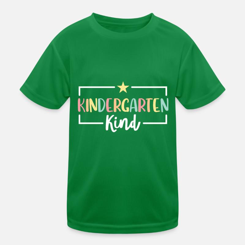ich bin jetzt ein Kindergartenkind 2024 Kinder Funktions-T-Shirt