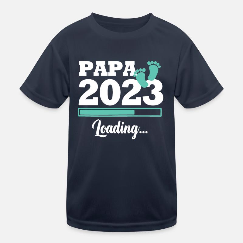 Papa 2023 loading T-shirt sport Enfant