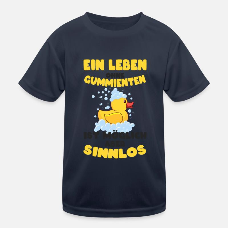 Gummiente Kinder Funktions-T-Shirt