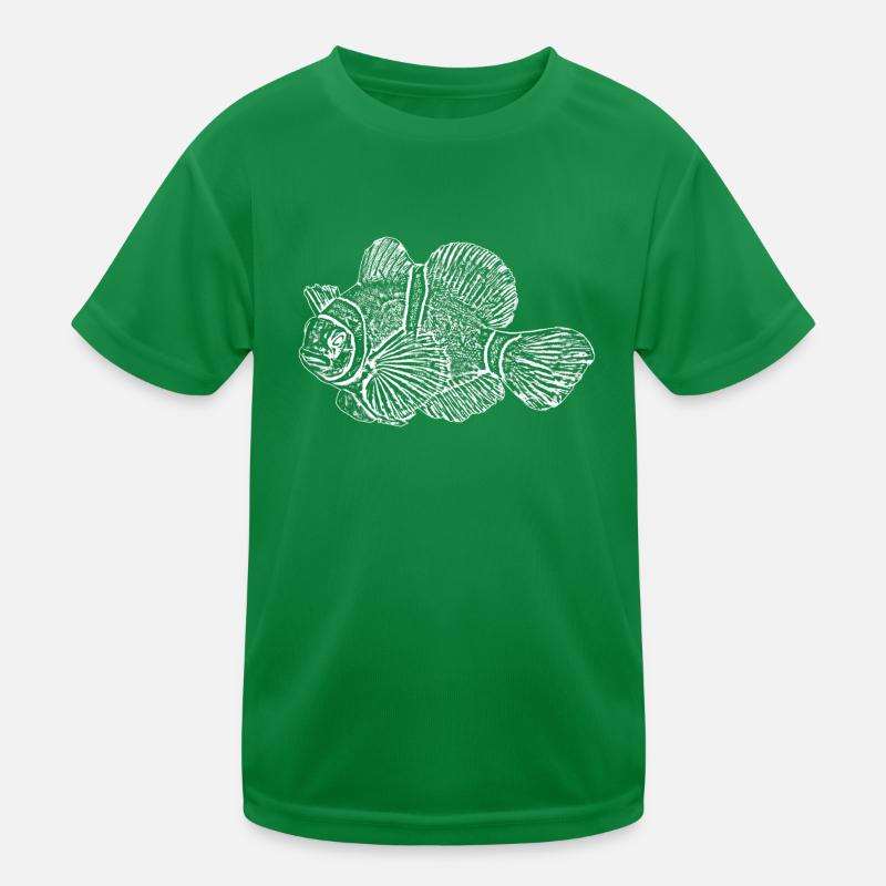 Nemo weiss Kinder Funktions-T-Shirt