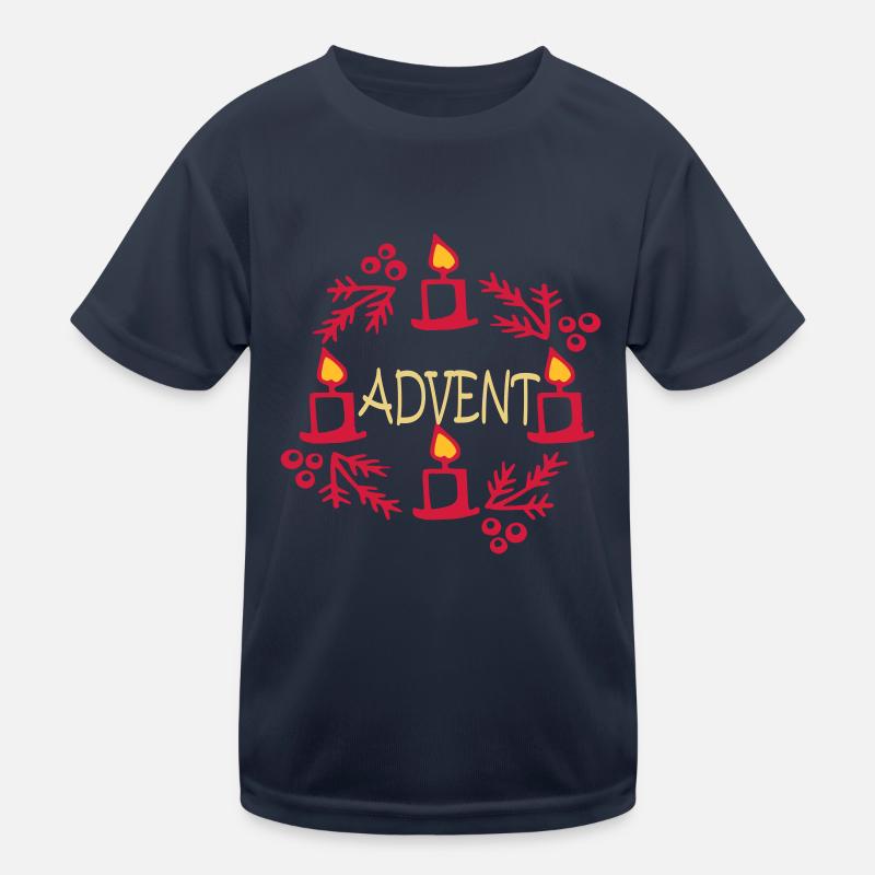 Advent Kinder Funktions-T-Shirt