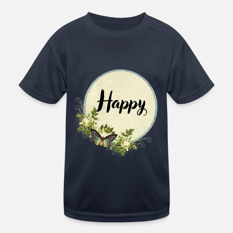 Papillon heureux T-shirt sport Enfant