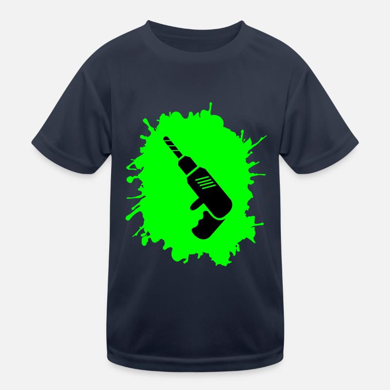 Artisan des perceuses Blobs T-shirt sport Enfant