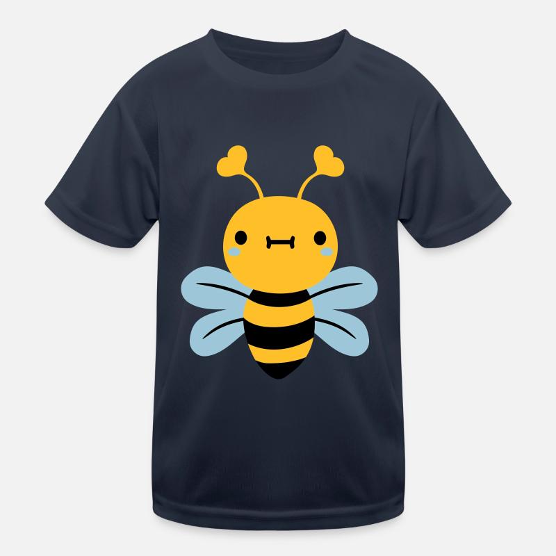 nice little bee hornet wasp Kids Functional T-Shirt