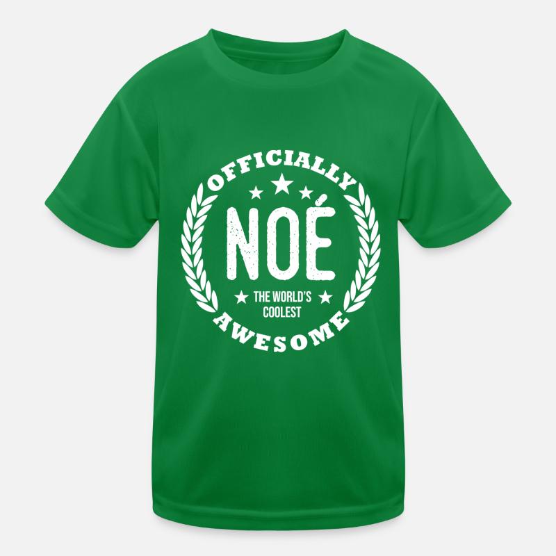 Noah first name Personalized gift first name noe Kids Functional T-Shirt