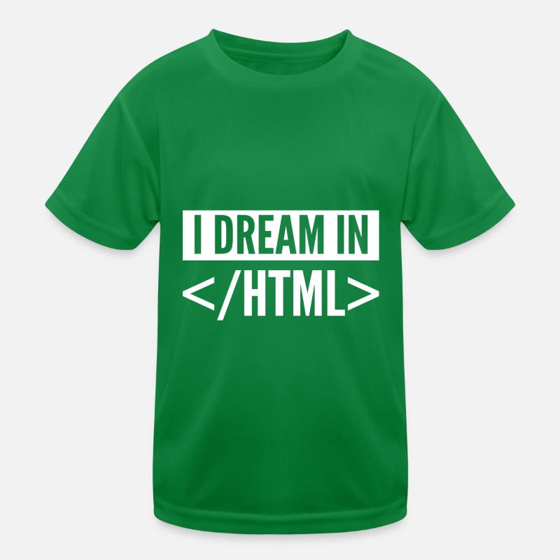 Lustige Codierung Web-Entwickler Kinder Funktions-T-Shirt