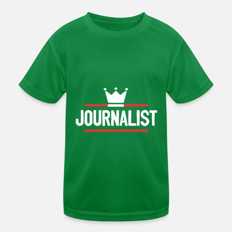 Journalist Beruf Kinder Funktions-T-Shirt