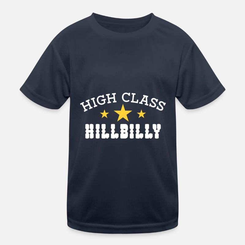 High Class Hillbilly Kinder Funktions-T-Shirt