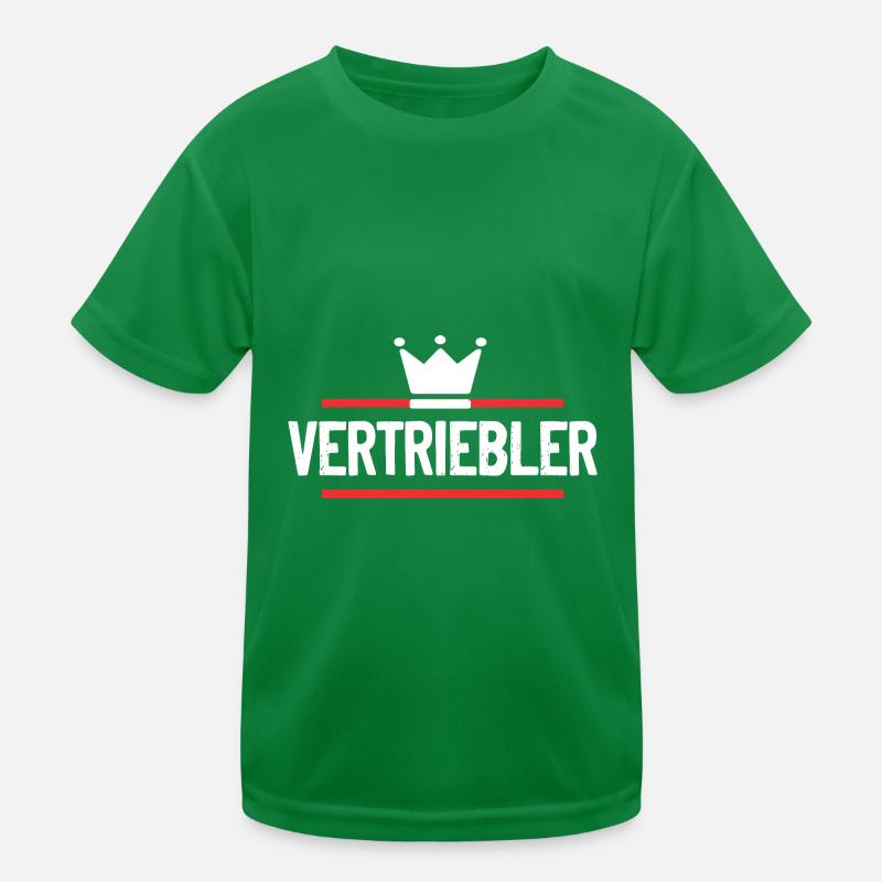 Vertriebler Beruf Kinder Funktions-T-Shirt