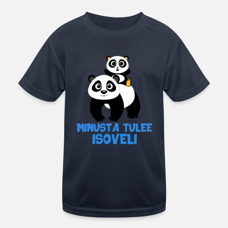 Ich werde ein großer Bruder Bambusbär sein. Kinder Funktions-T-Shirt