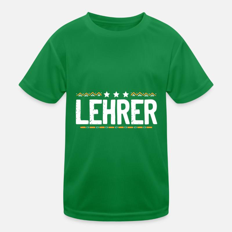 Lehrer Beruf Kinder Funktions-T-Shirt